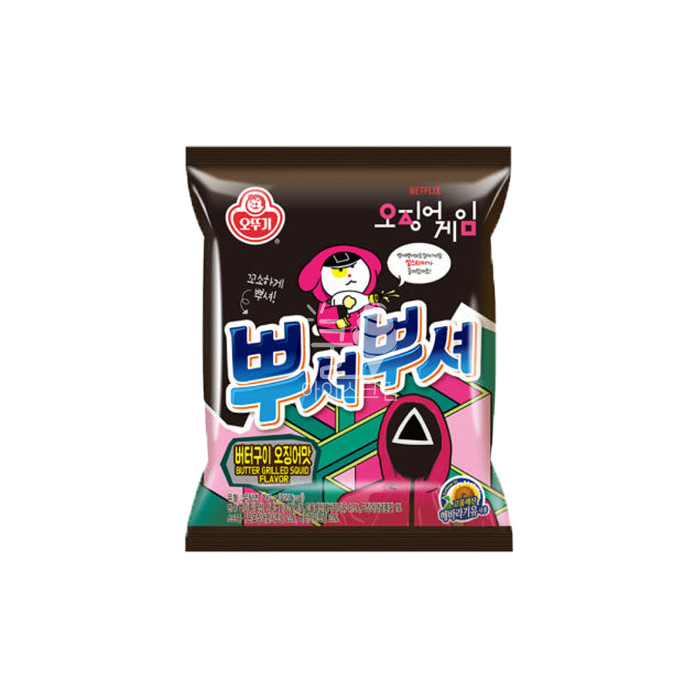 뿌셔뿌셔 버터구이오징어 90g 1개