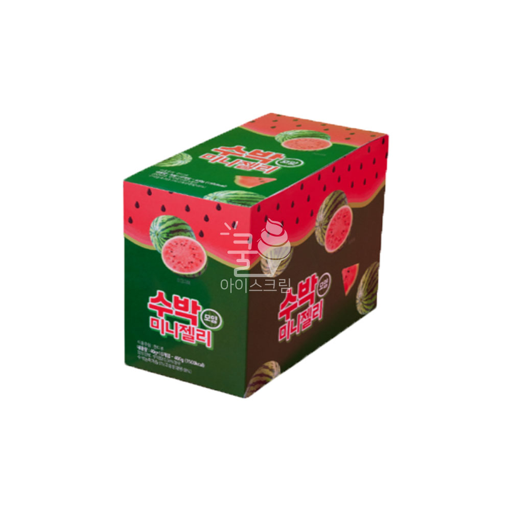 수박 모양 미니젤리 40g (10개입) 1곽